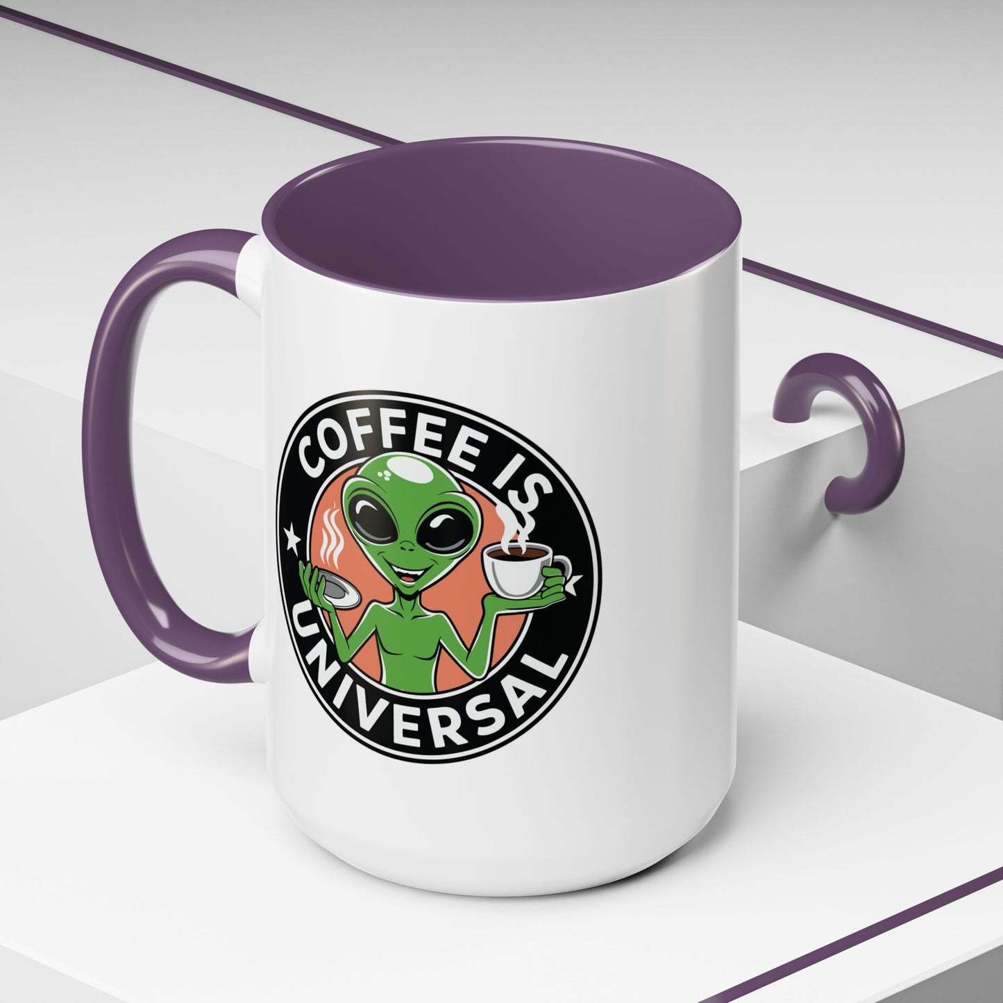 Alien Mug - Coffee Is Universal
