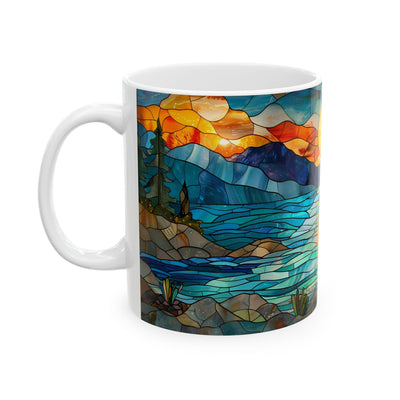 Artistic Mug - Stain Glass Sun