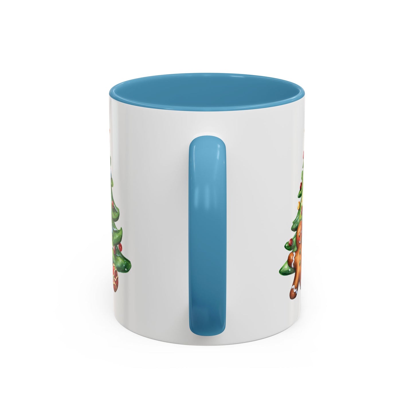 Christmas Mug - Gingerbread Man and Tree
