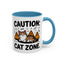 Animal Mug - Caution: Cat Zone