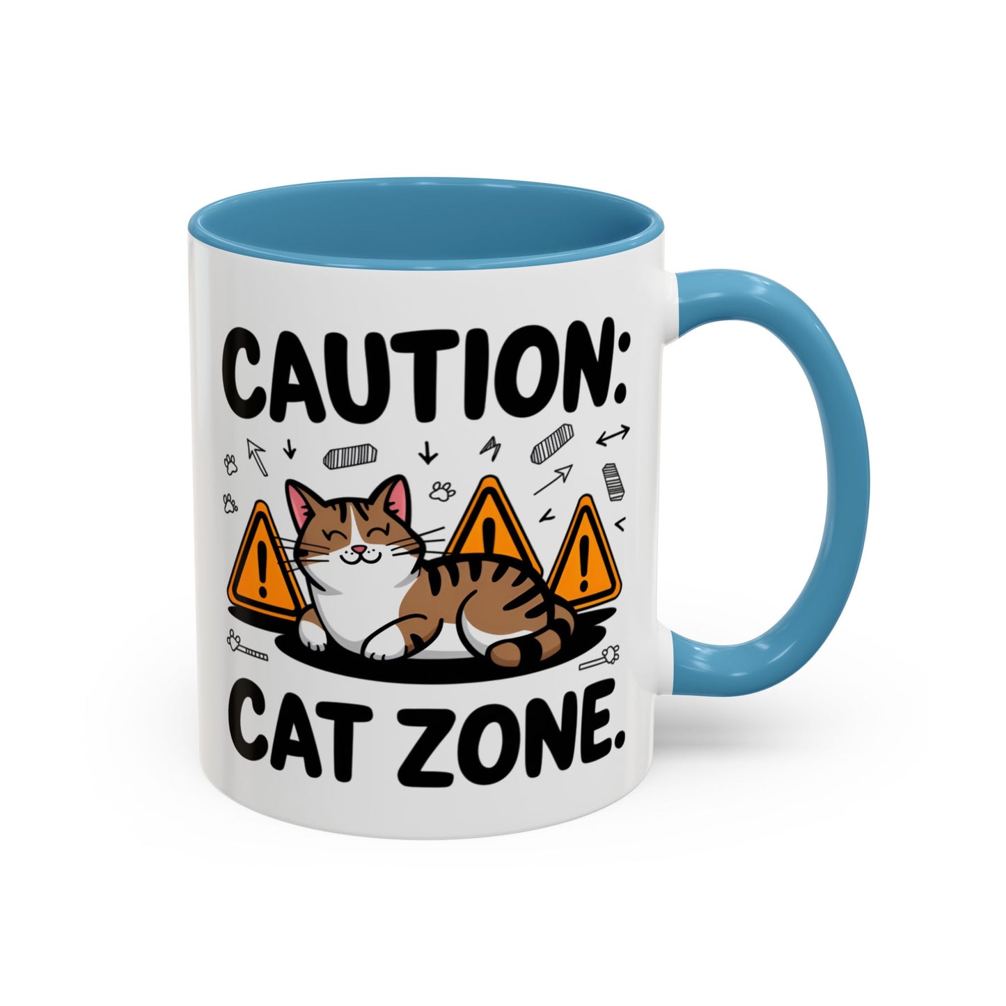Animal Mug - Caution: Cat Zone