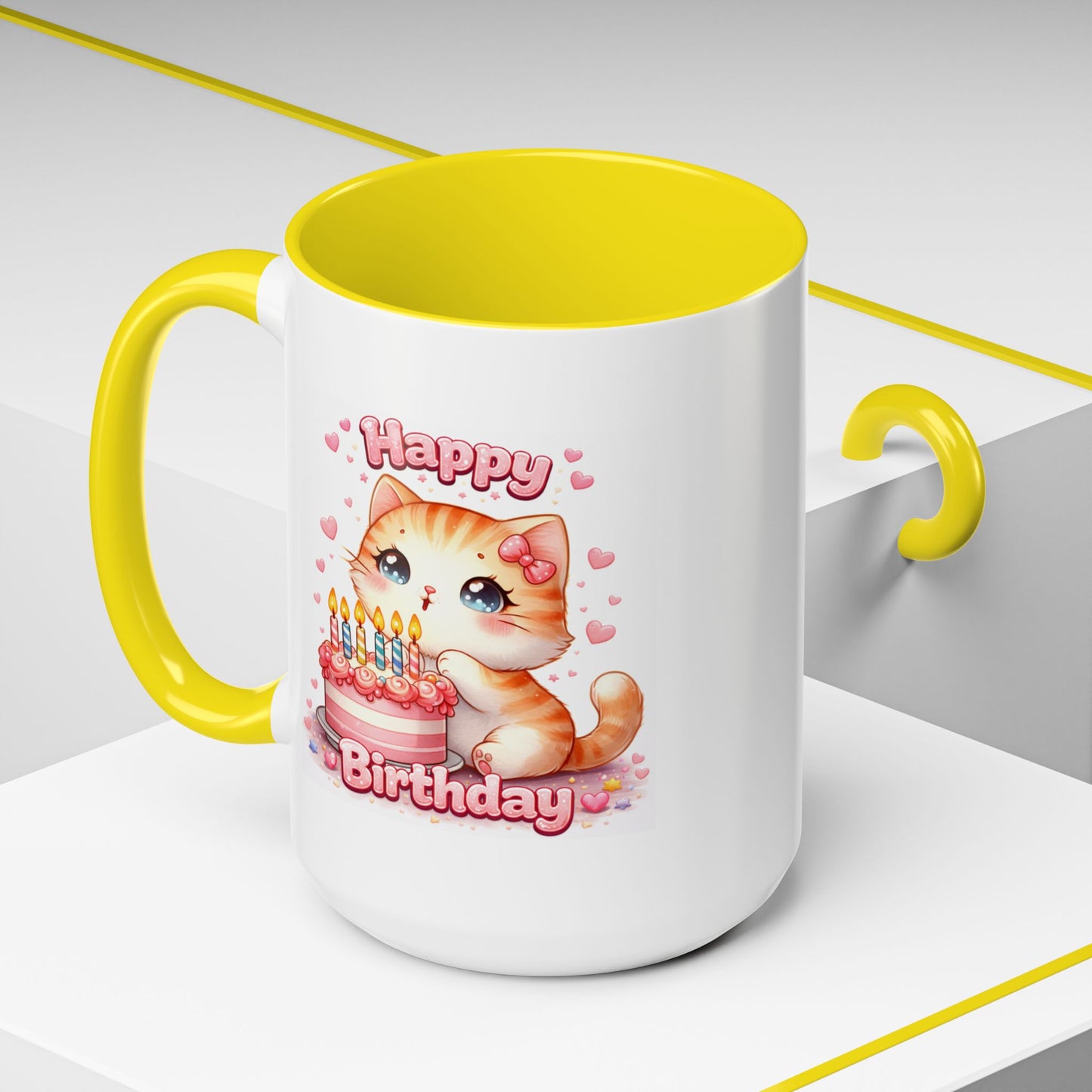 Birthday Mug - Birthday Kitty