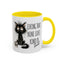 Humor Mug - Living That Nine Lives
