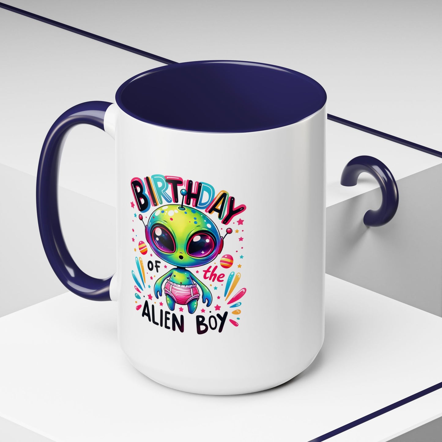 Alien Mug - Birthday Alien Boy