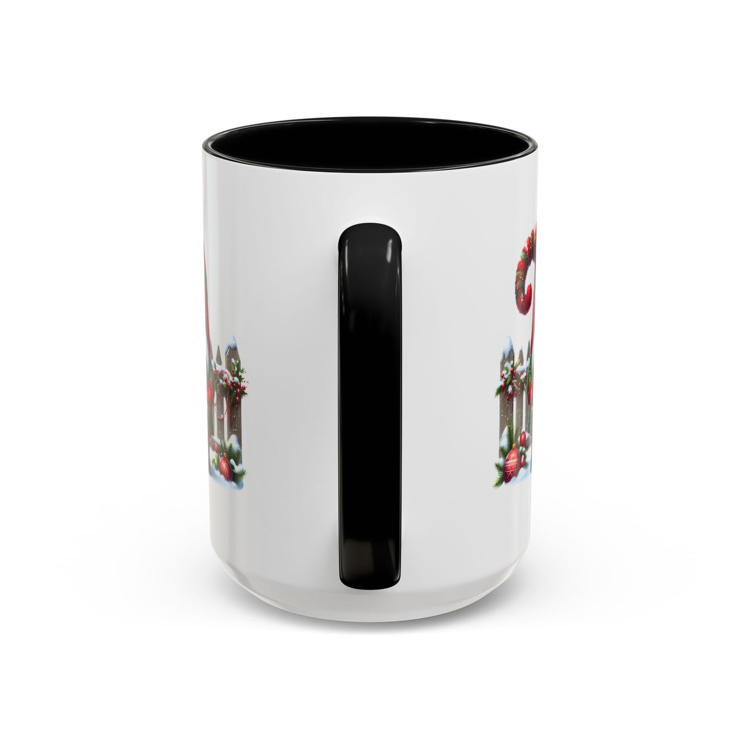 Christmas Mug - Gnome with Christmas Wreath