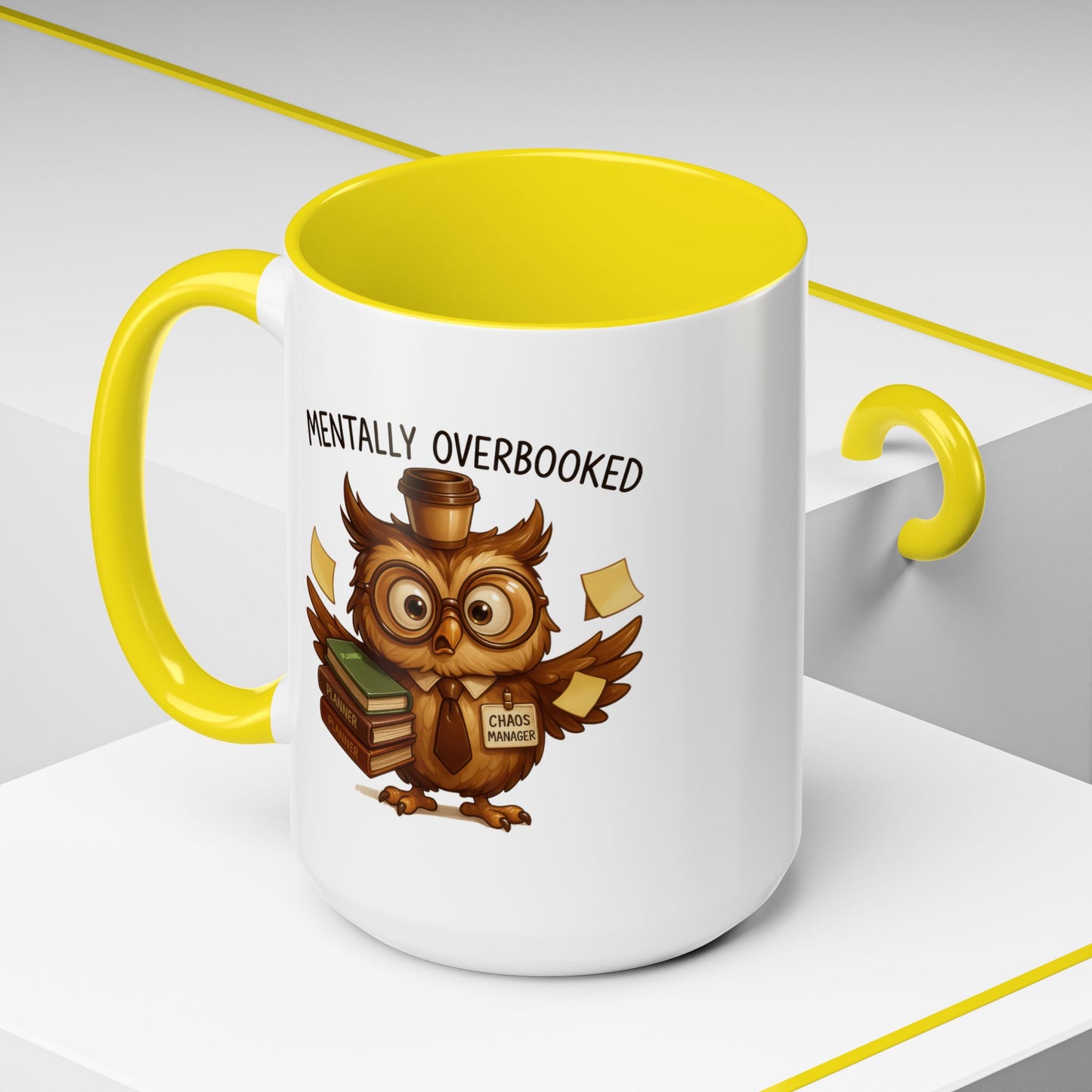 Office Mug - Mentally Overbooked