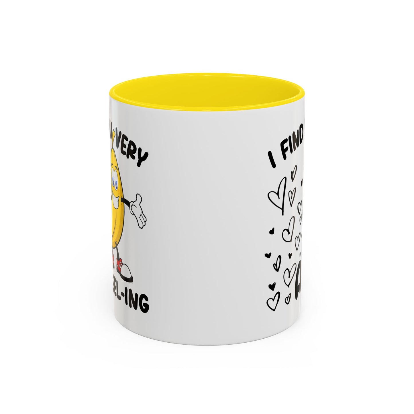 Adult Mug - I Find You Very A-Peel-Ing