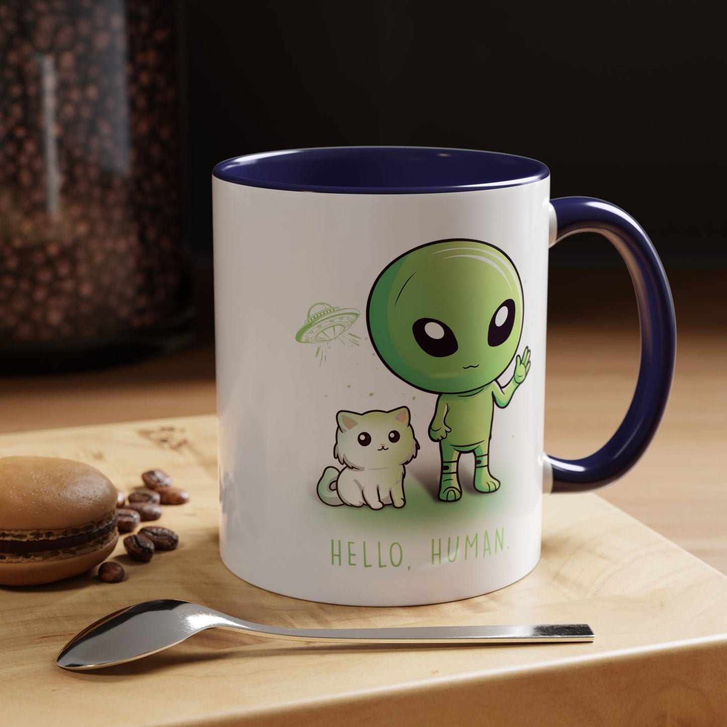 Alien Mug - Hello Human