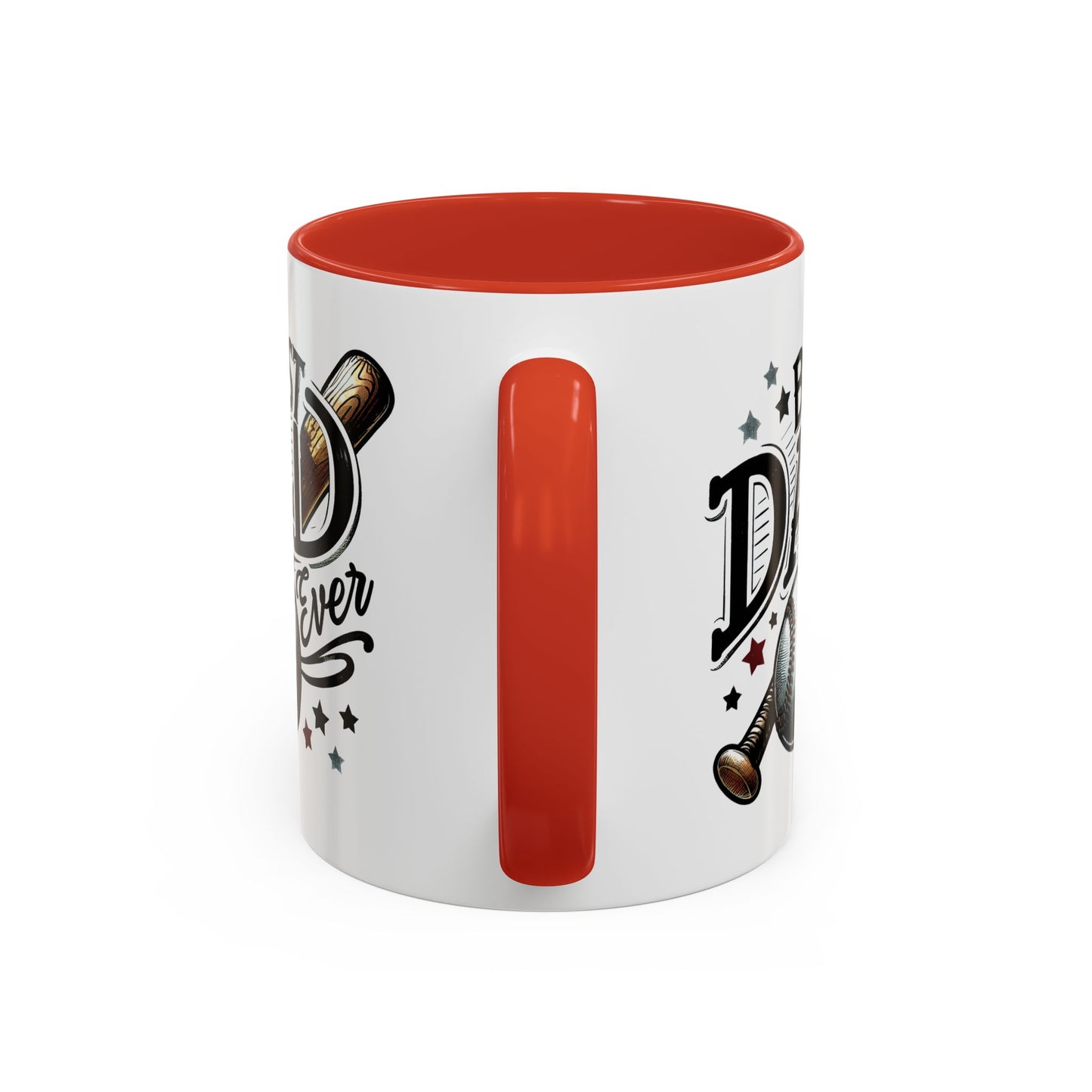 Father's Day Mug - Best Dad Ever Baseball