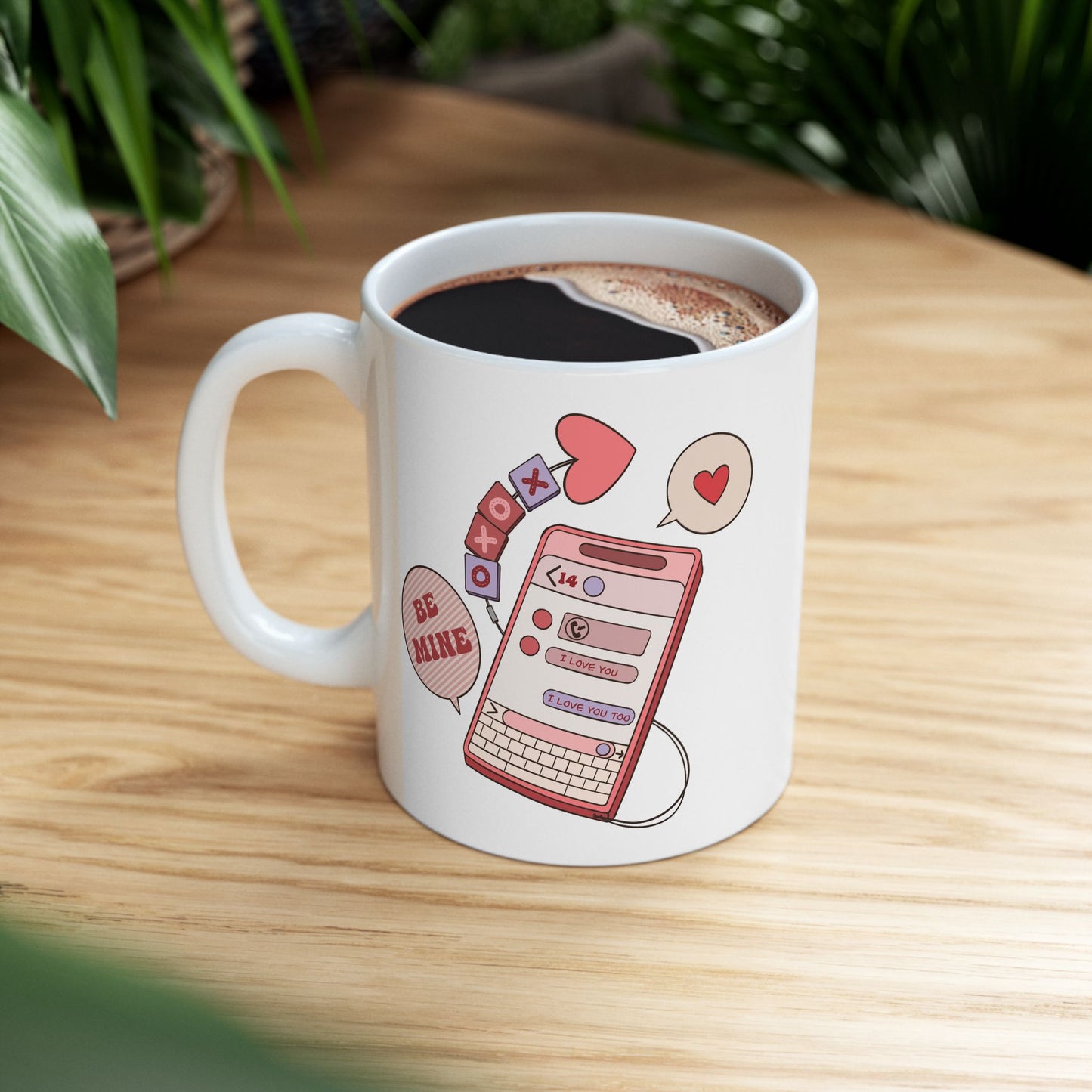 Anniversary Mug - Be Mine I Love You