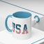 4th of July Mug - USA American Flag