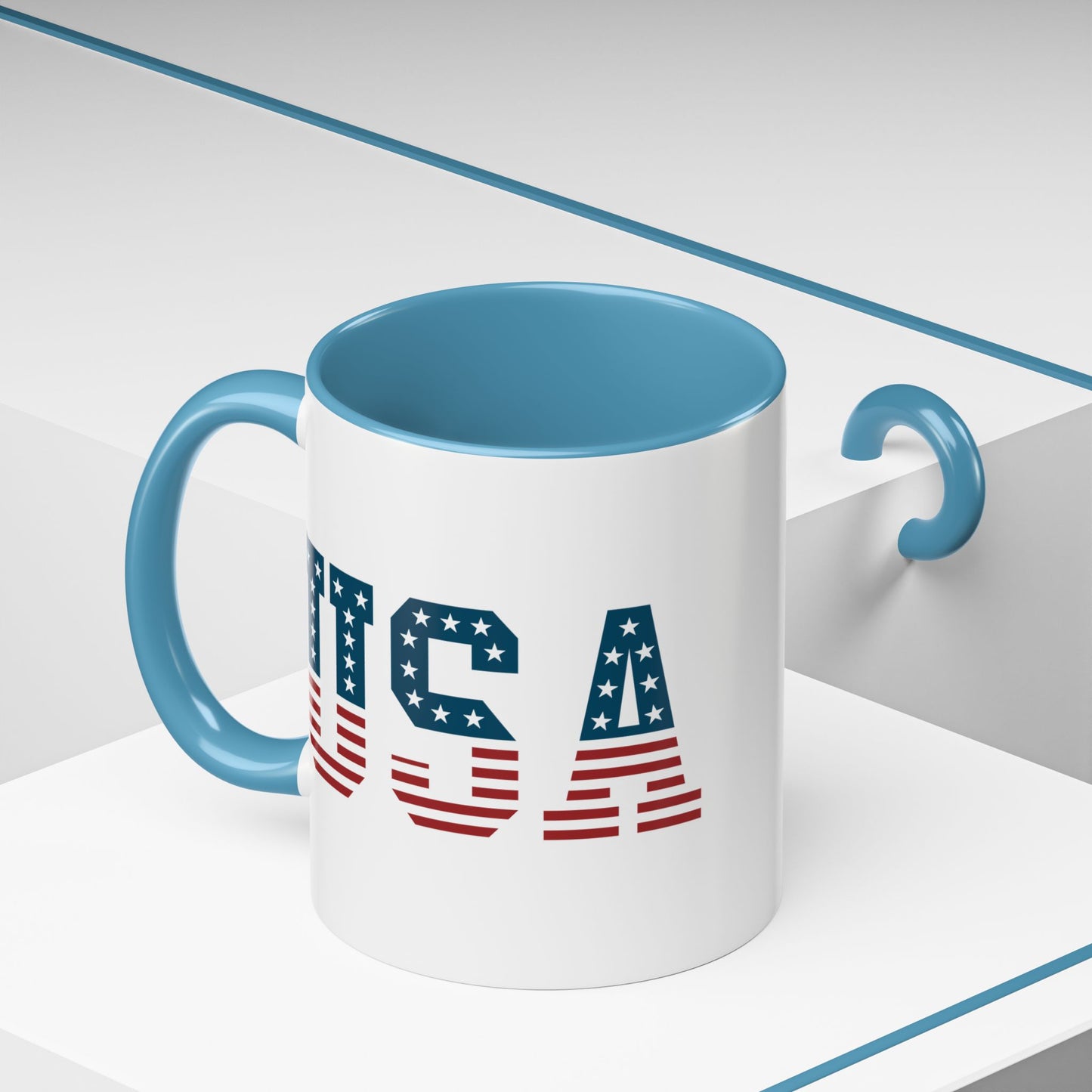 4th of July Mug - USA American Flag