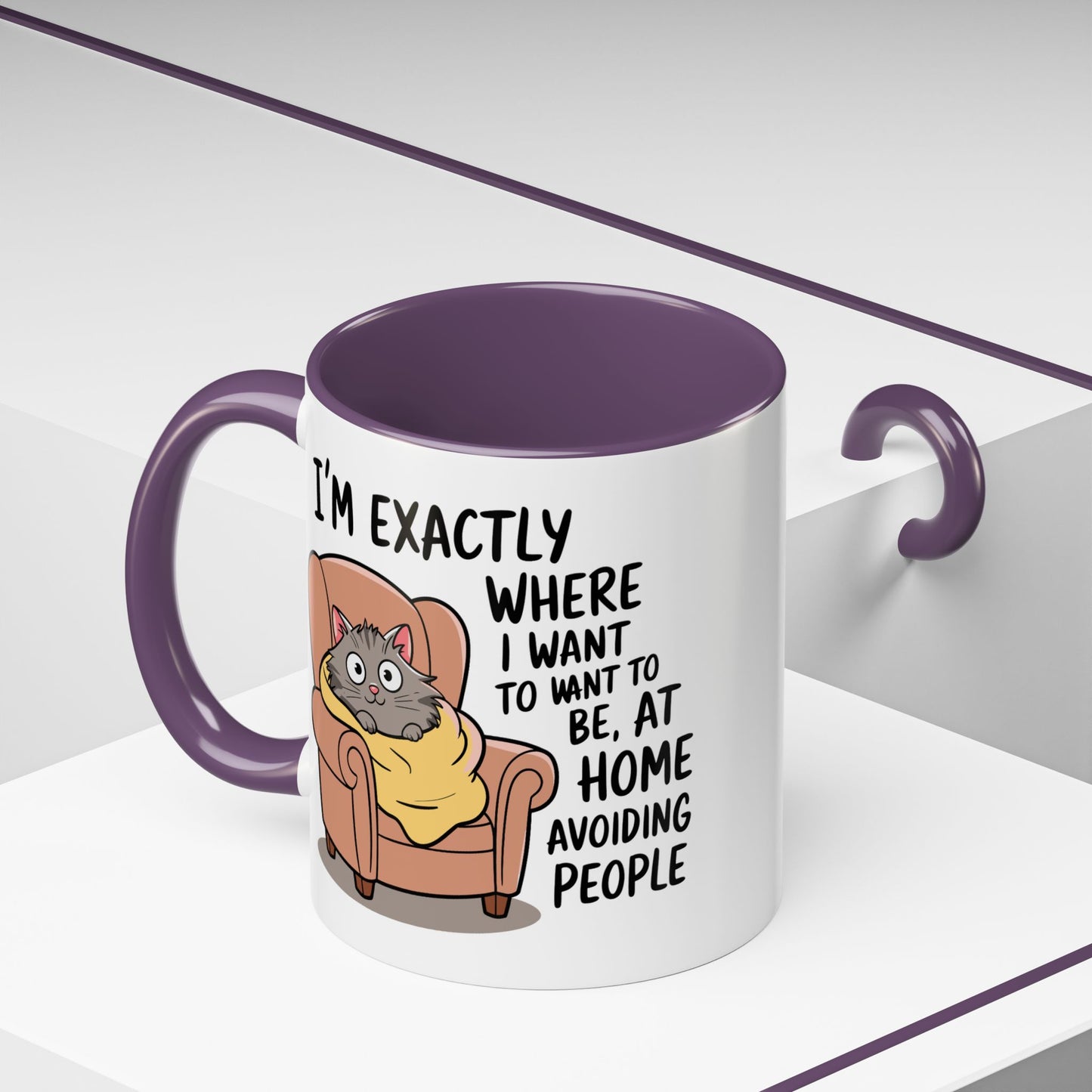 Animal Mug - I'm Exactly Where I Want To Be