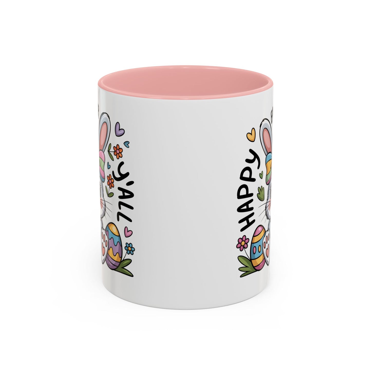 Easter Mug - Happy Easter Y'all Bunny