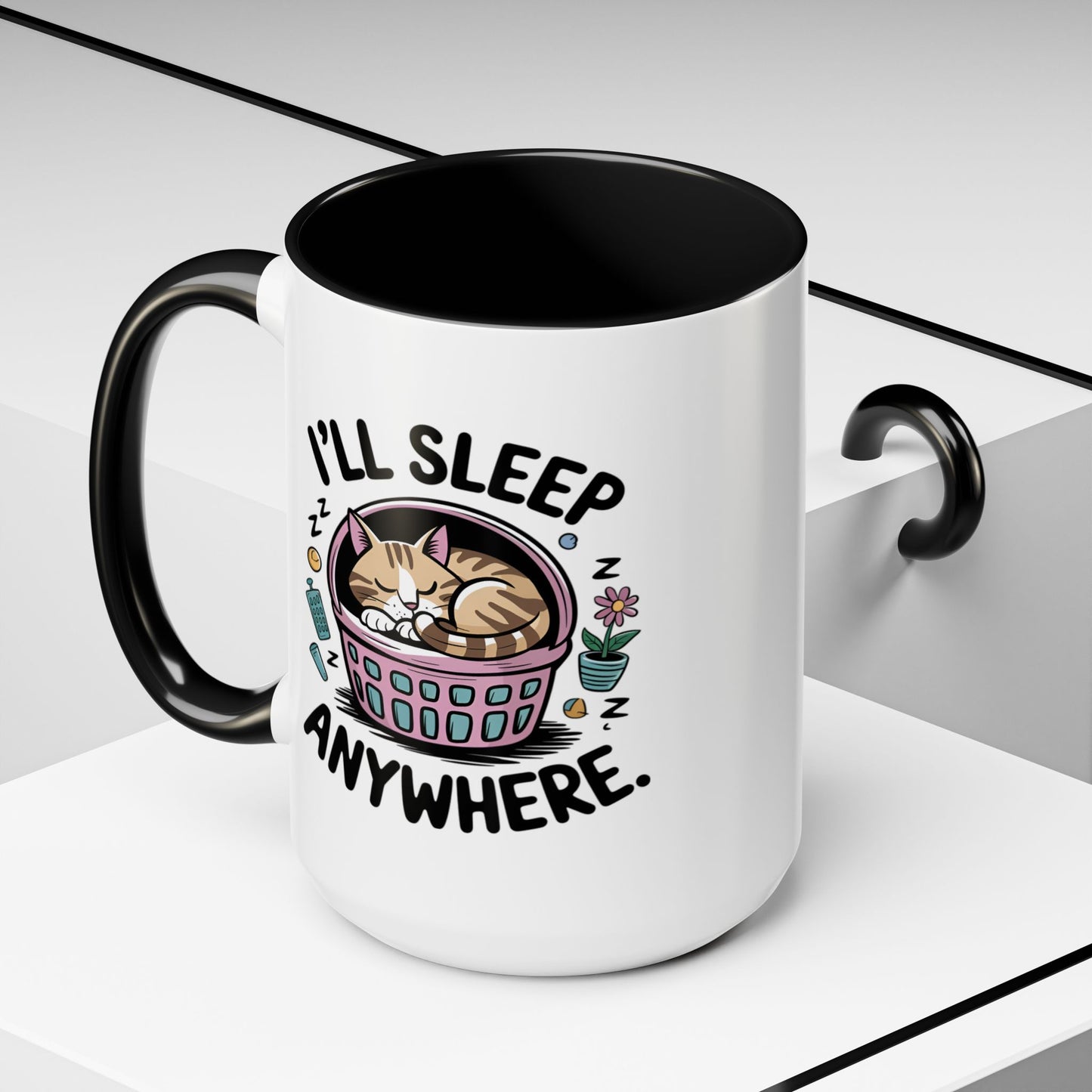 Animal Mug - I'll Sleep Anywhere