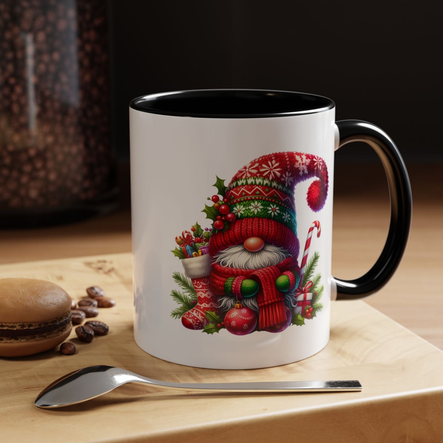 Christmas Mug - Gnome and Candy Cane