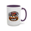 Father's Day Mug - Best Dad Ever Football