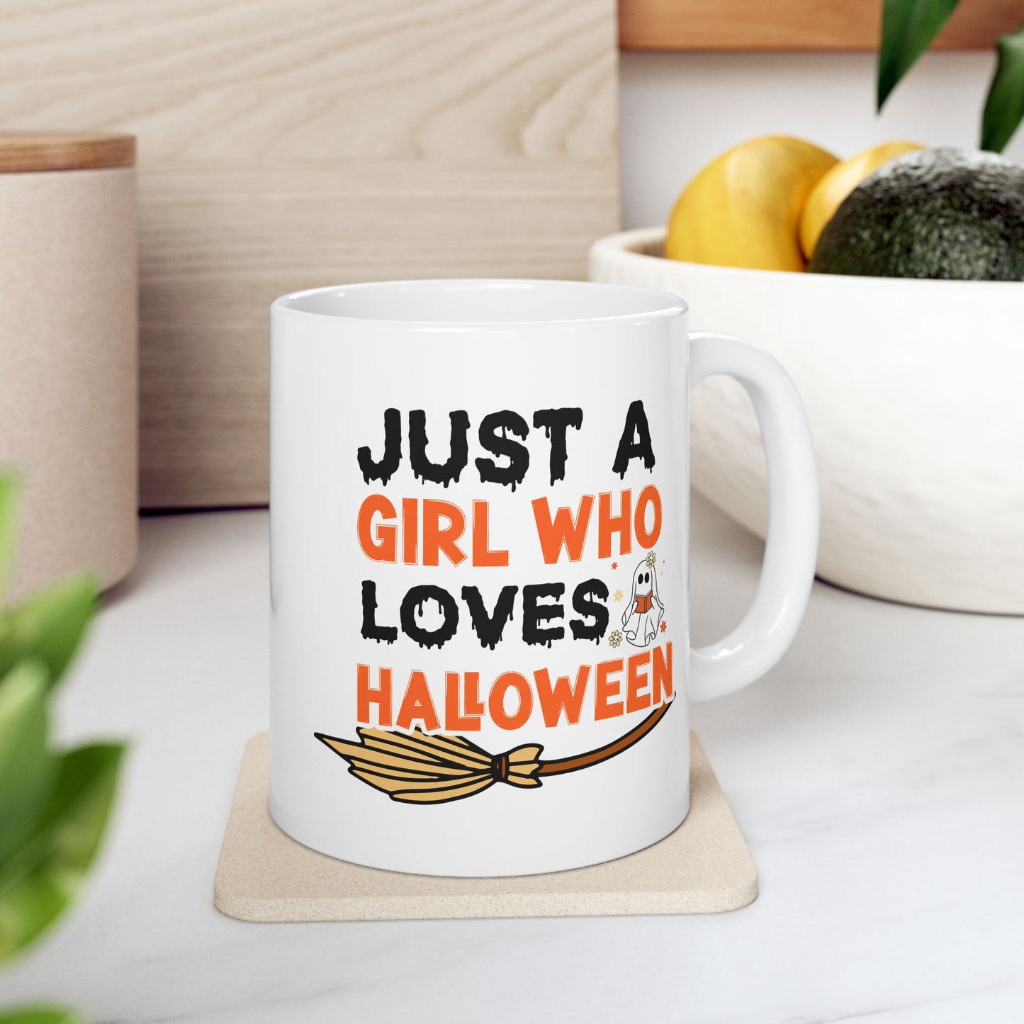 Halloween Mug - Just A Girl Who