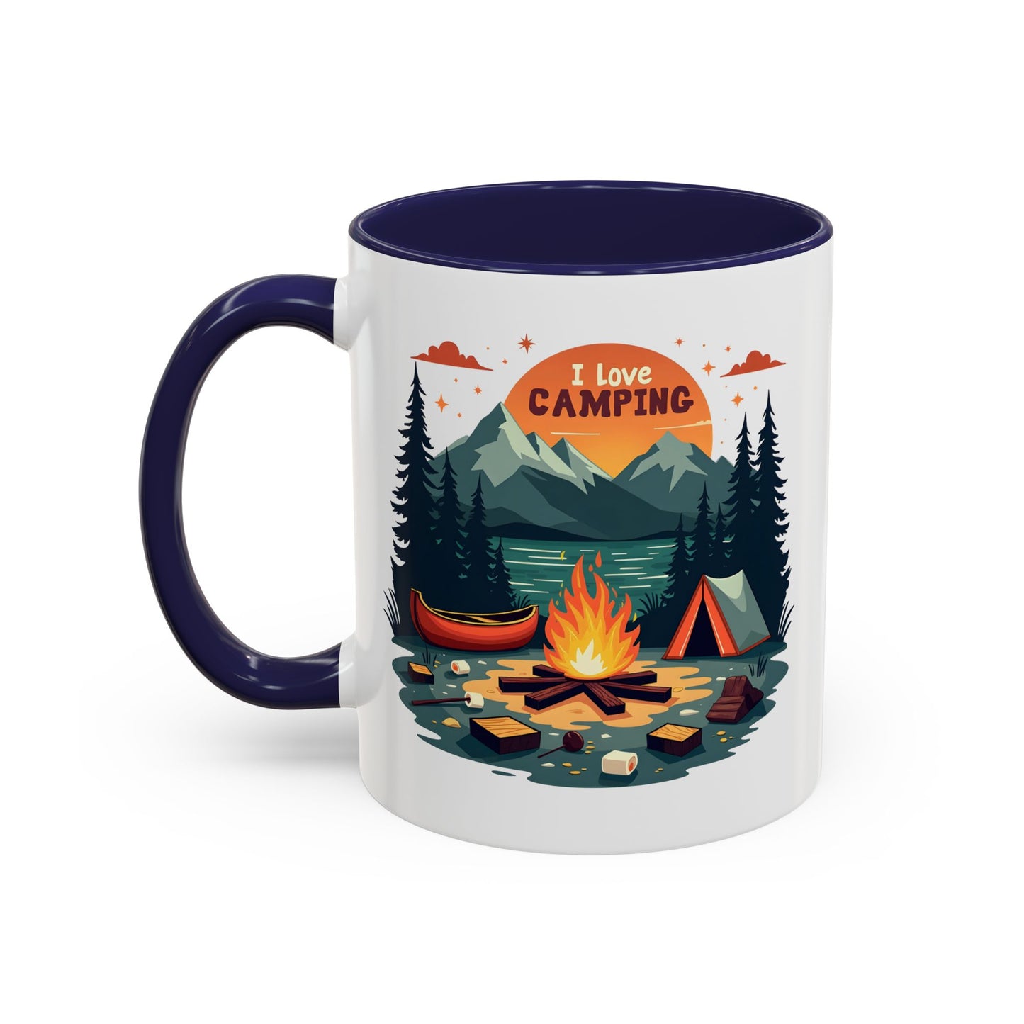 Adventure Mug - I Love Camping