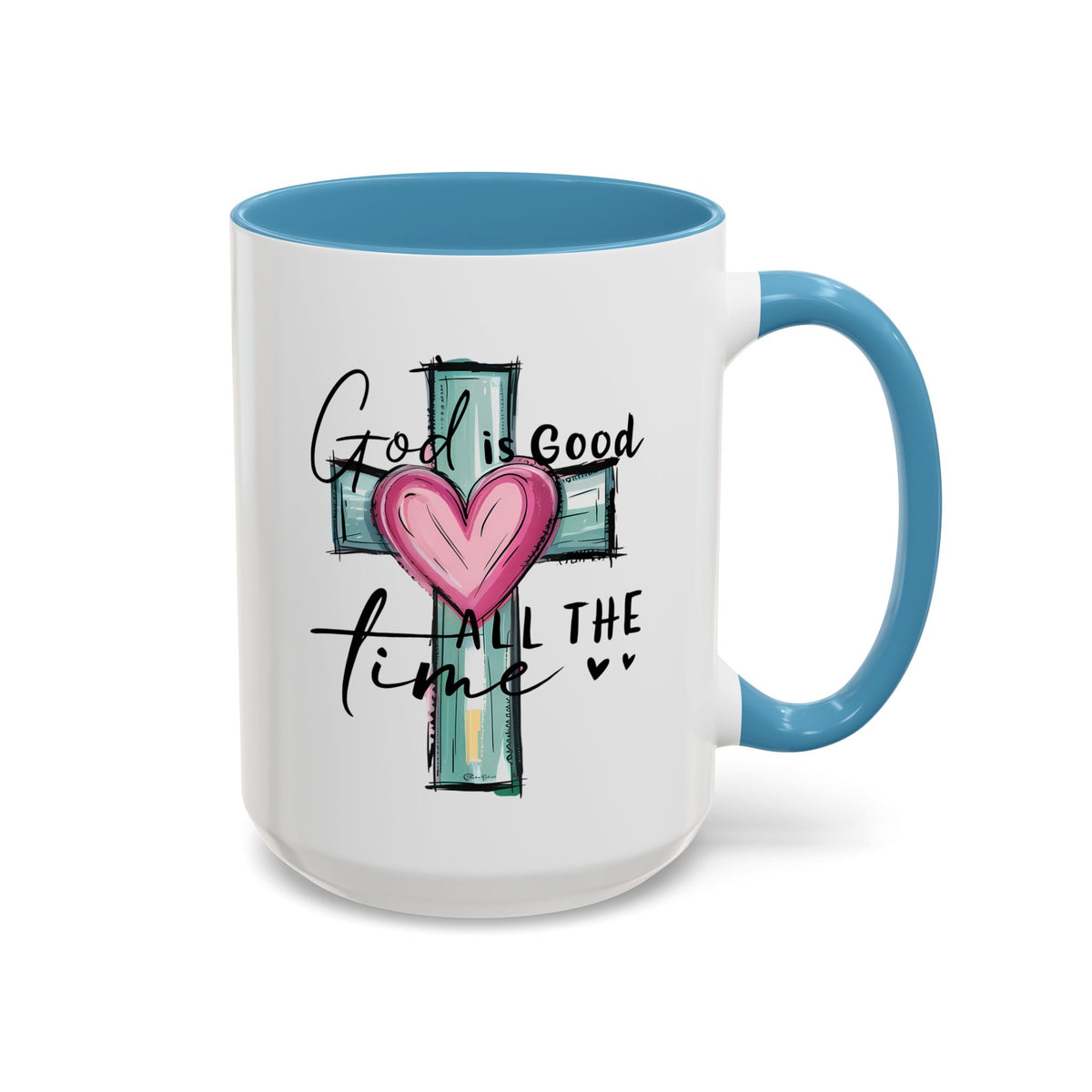 Religious Mug - God Is Good Cross