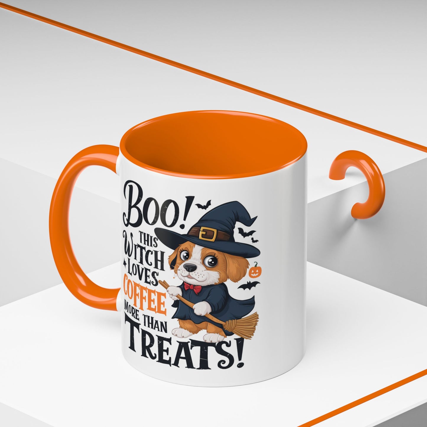 Halloween Mug - Puppy Witch