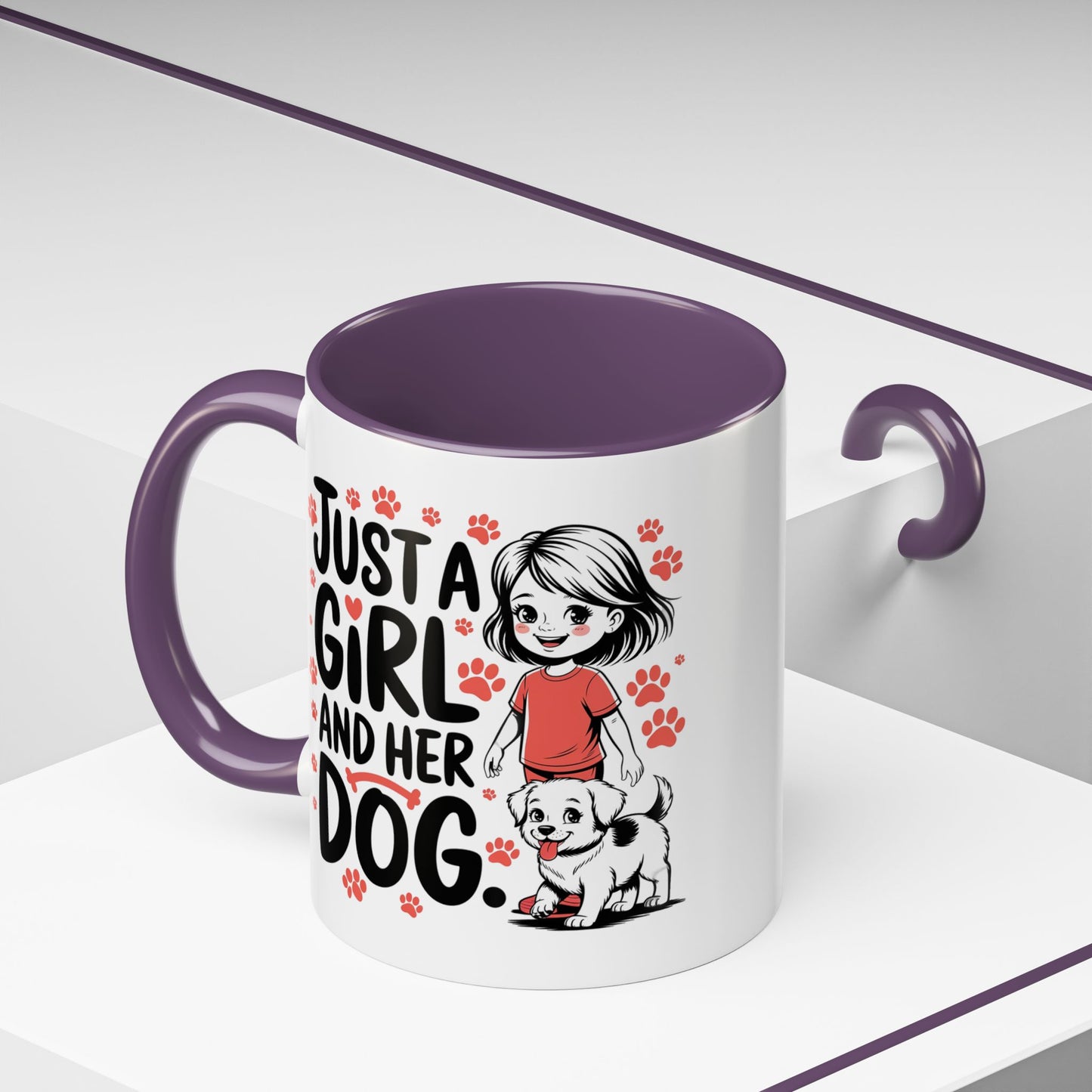 Animal Mug - Just a Girl and Her Dog