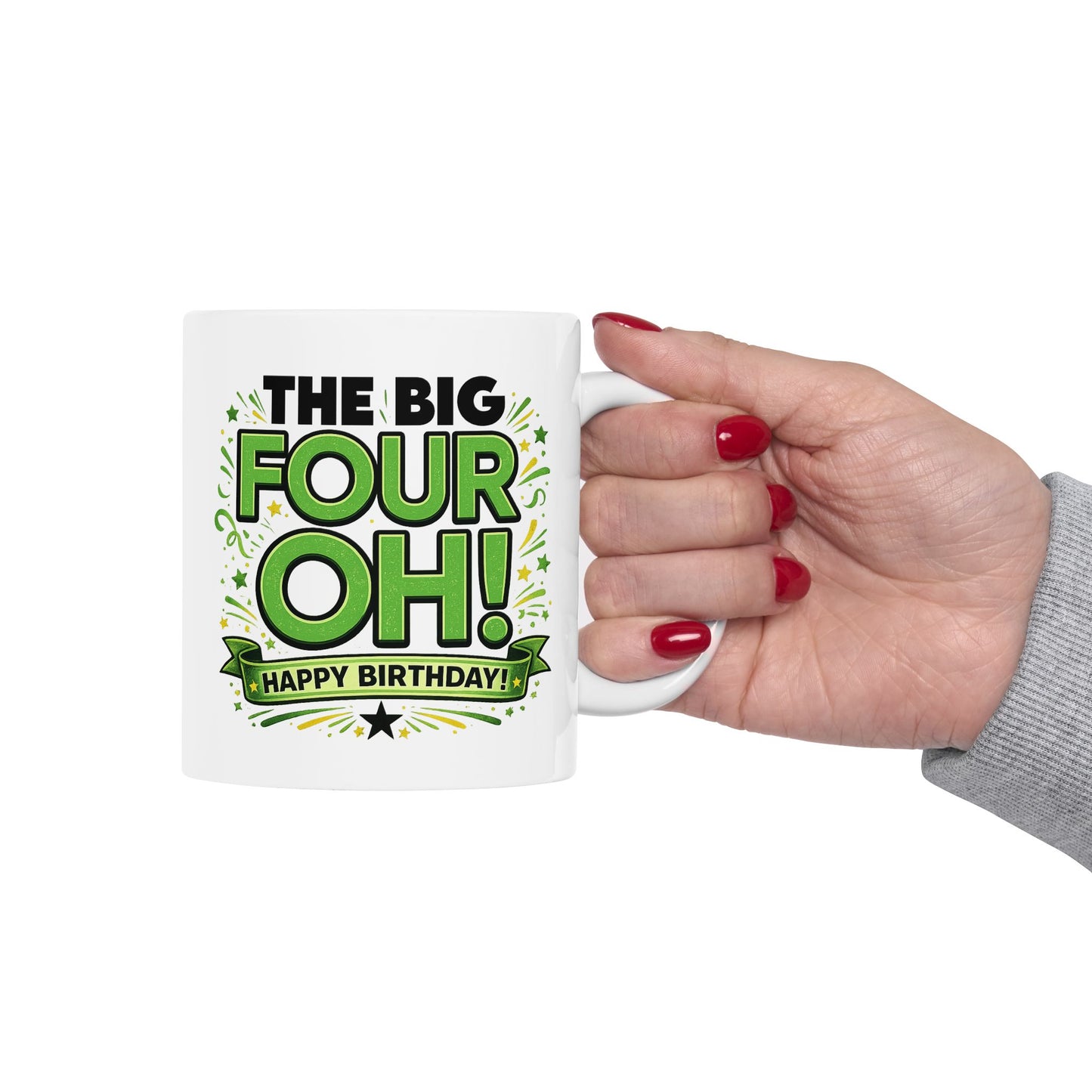 Birthday Mug - The Big Four Oh!