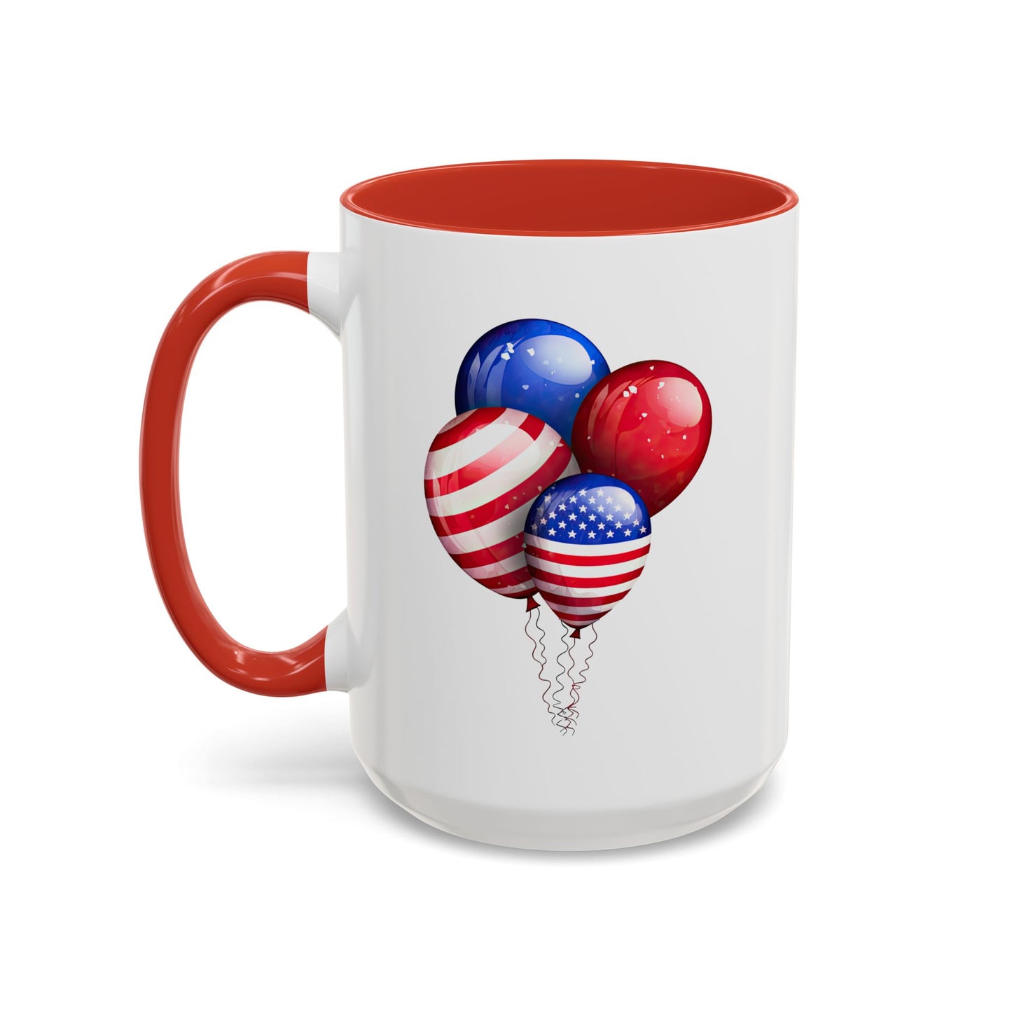 4th of July Mug - American Balloons