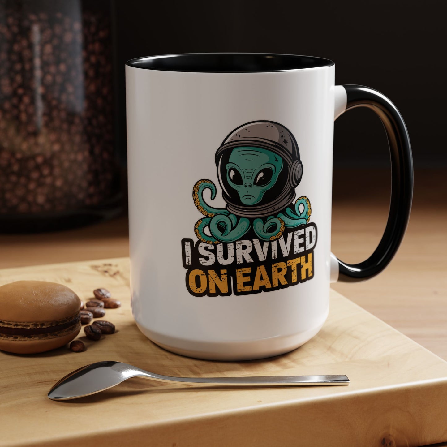 Alien Mug - I Survived On Earth