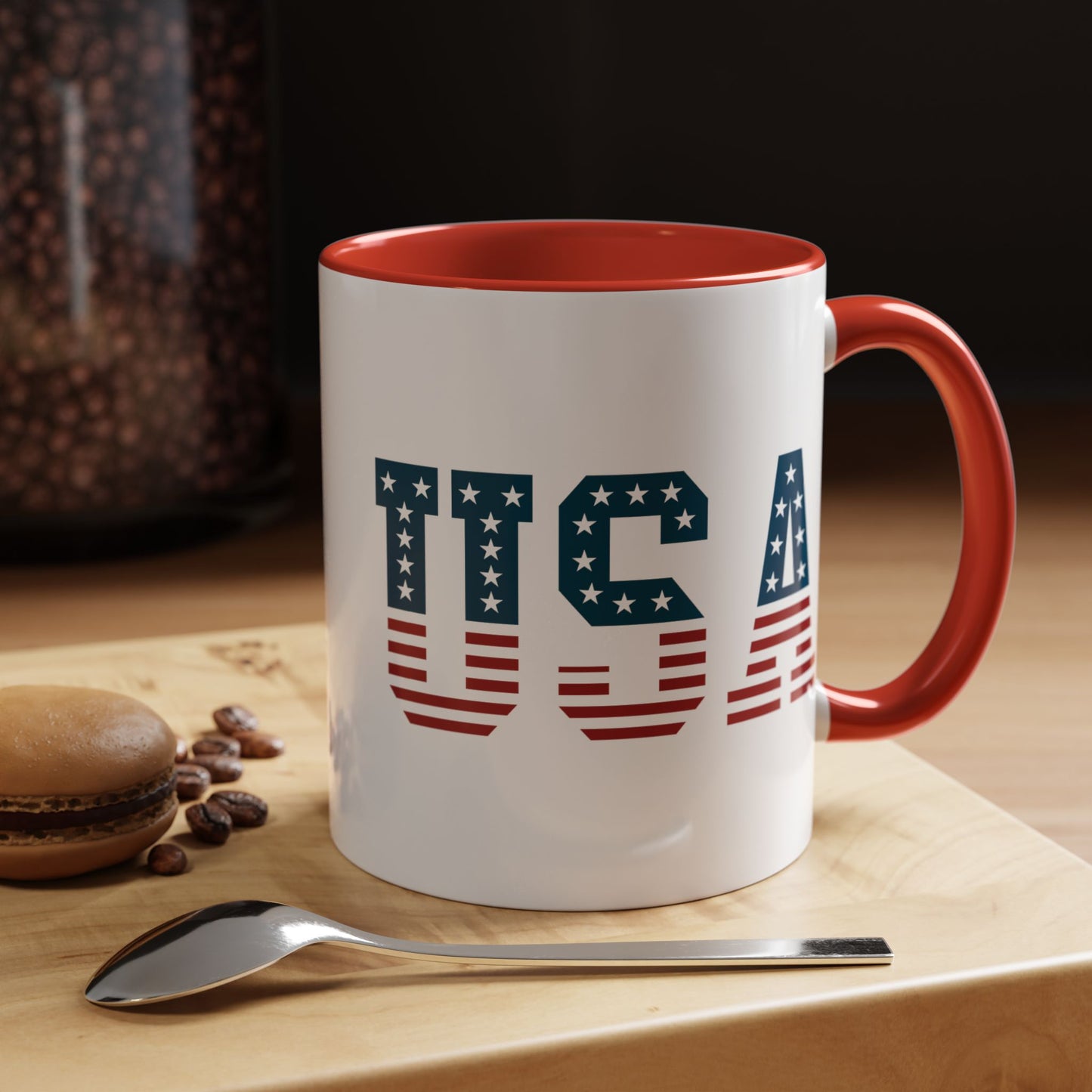 4th of July Mug - USA American Flag