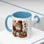 Christmas Mug - Snowman with Christmas Decorations