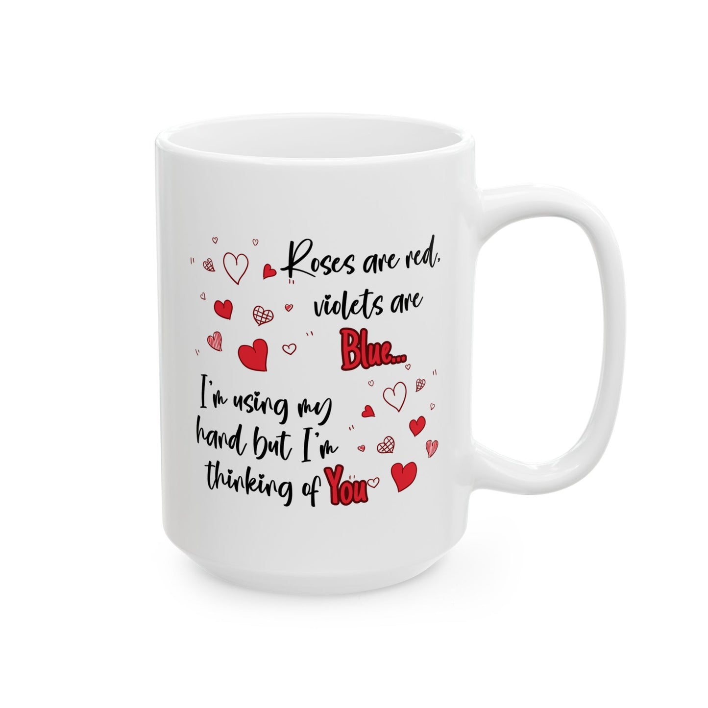 Adult Mug - Roses Are Red Violets Are Blue