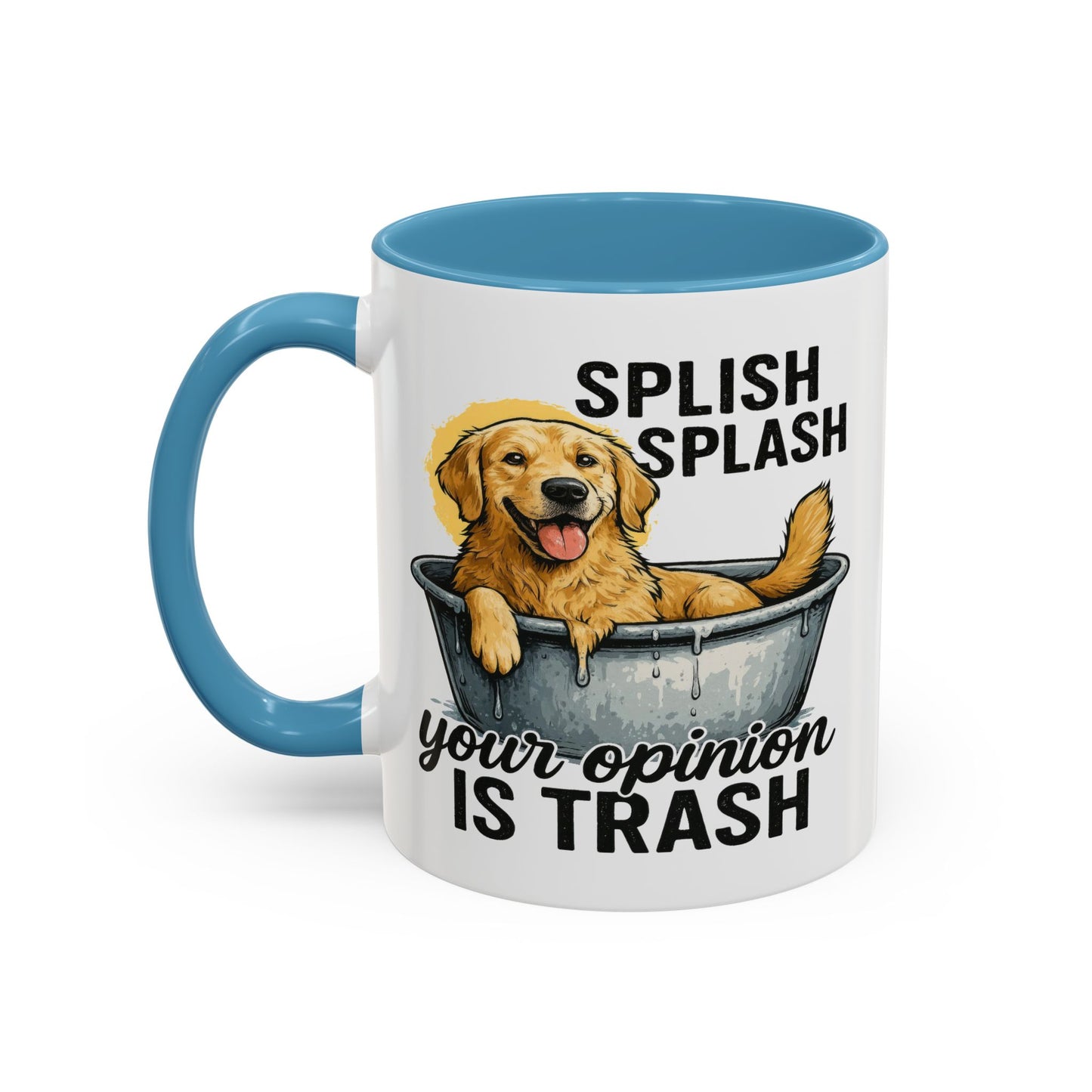 Animal Mug - Splish Splash Your Opinion Is Trash