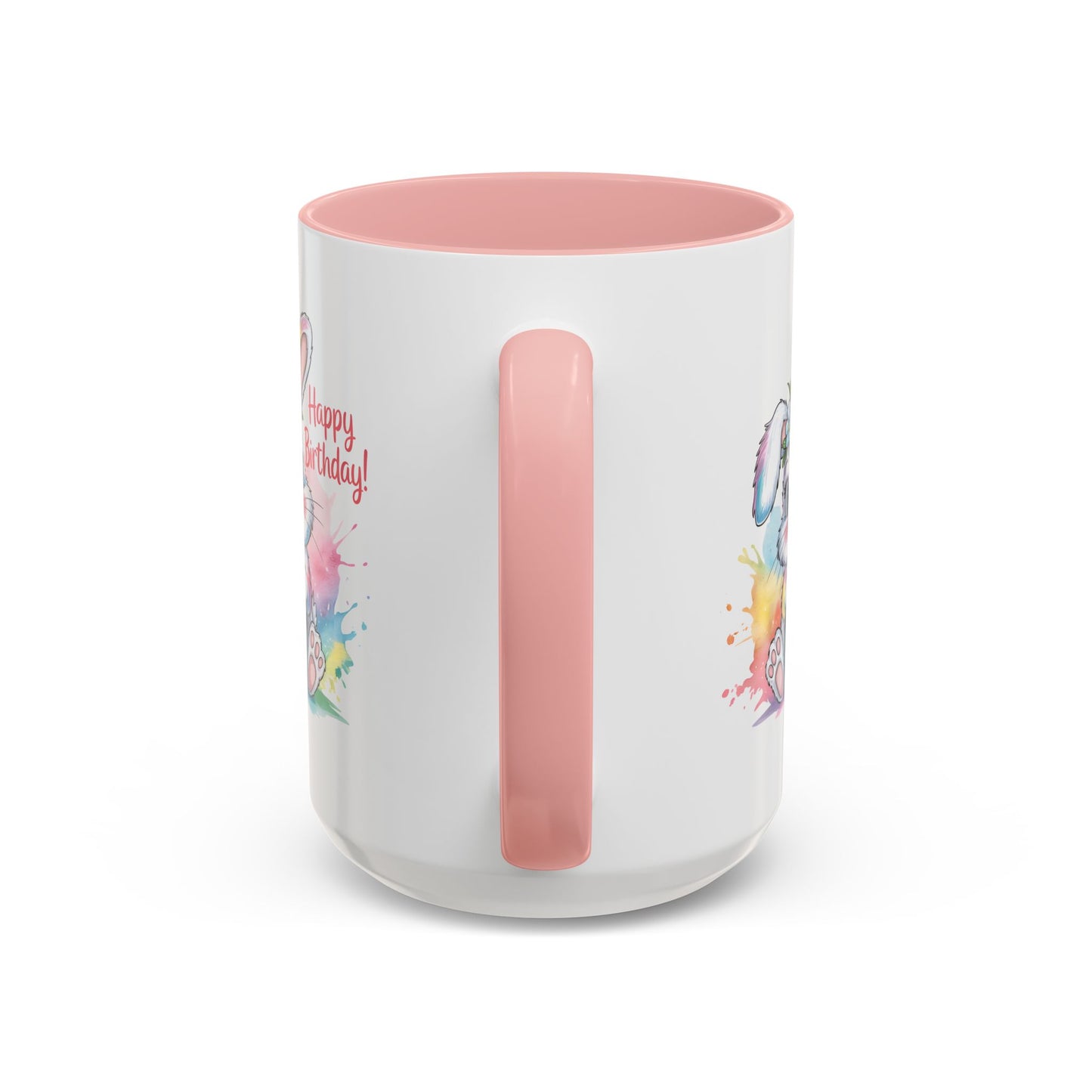 Birthday Mug - Happy Birthday Cute Bunny