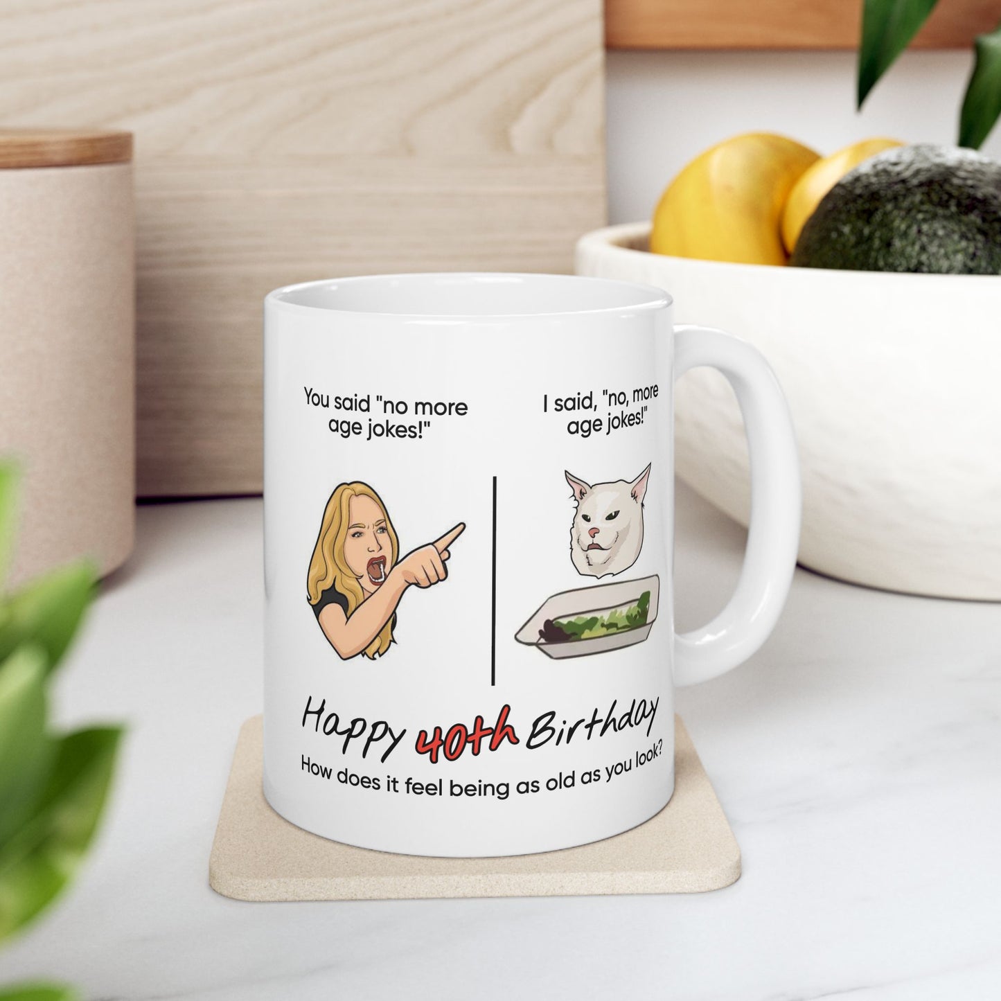 Birthday Mug - You Said No More Age Jokes