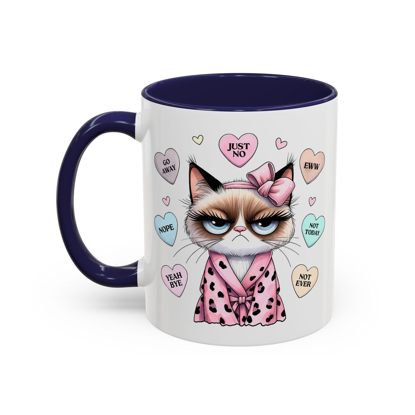 Animal Mug - Conversation Hearts