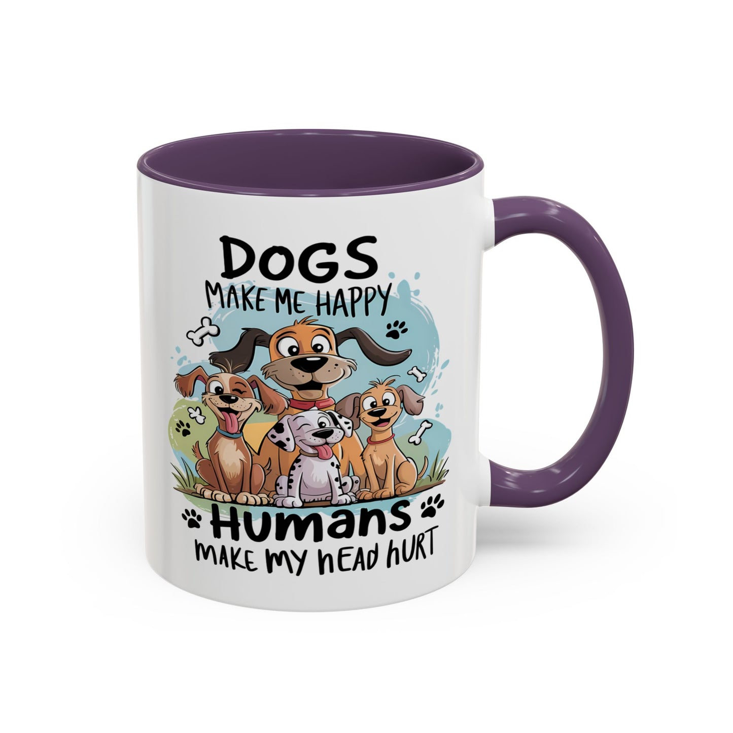 Animal Mug - Dogs Make Me Happy
