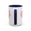 Valentine's Day Mug - Love You Heart Lettering