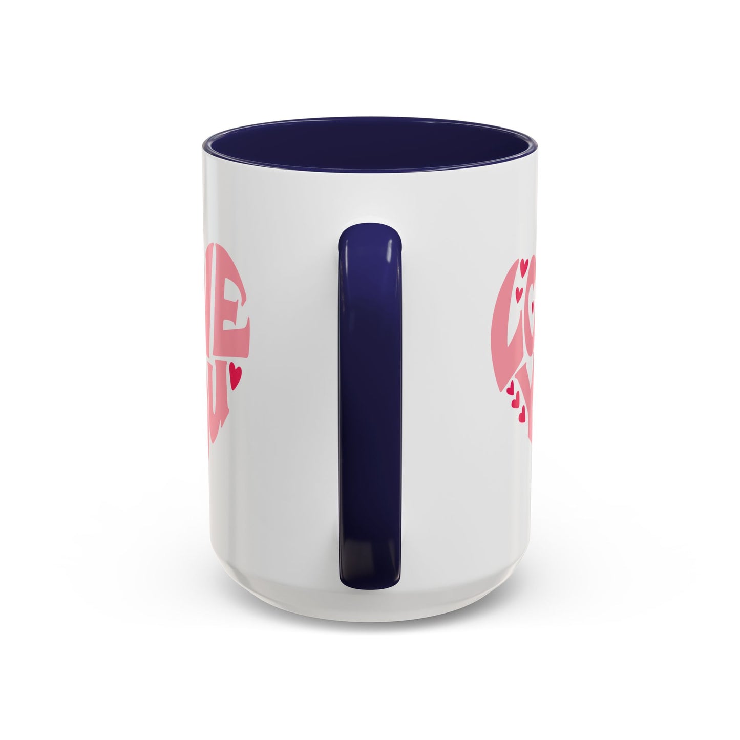 Valentine's Day Mug - Love You Heart Lettering