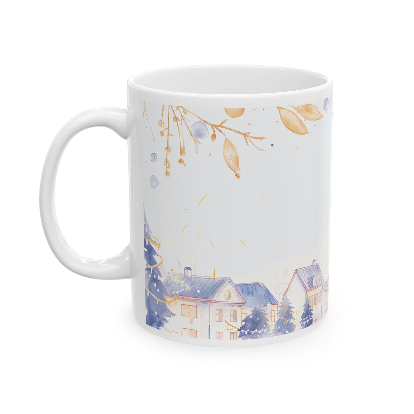 Christmas Mug - Christmas Town Wrap 3