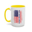 4th of July Mug - Happy Birthday America Flag