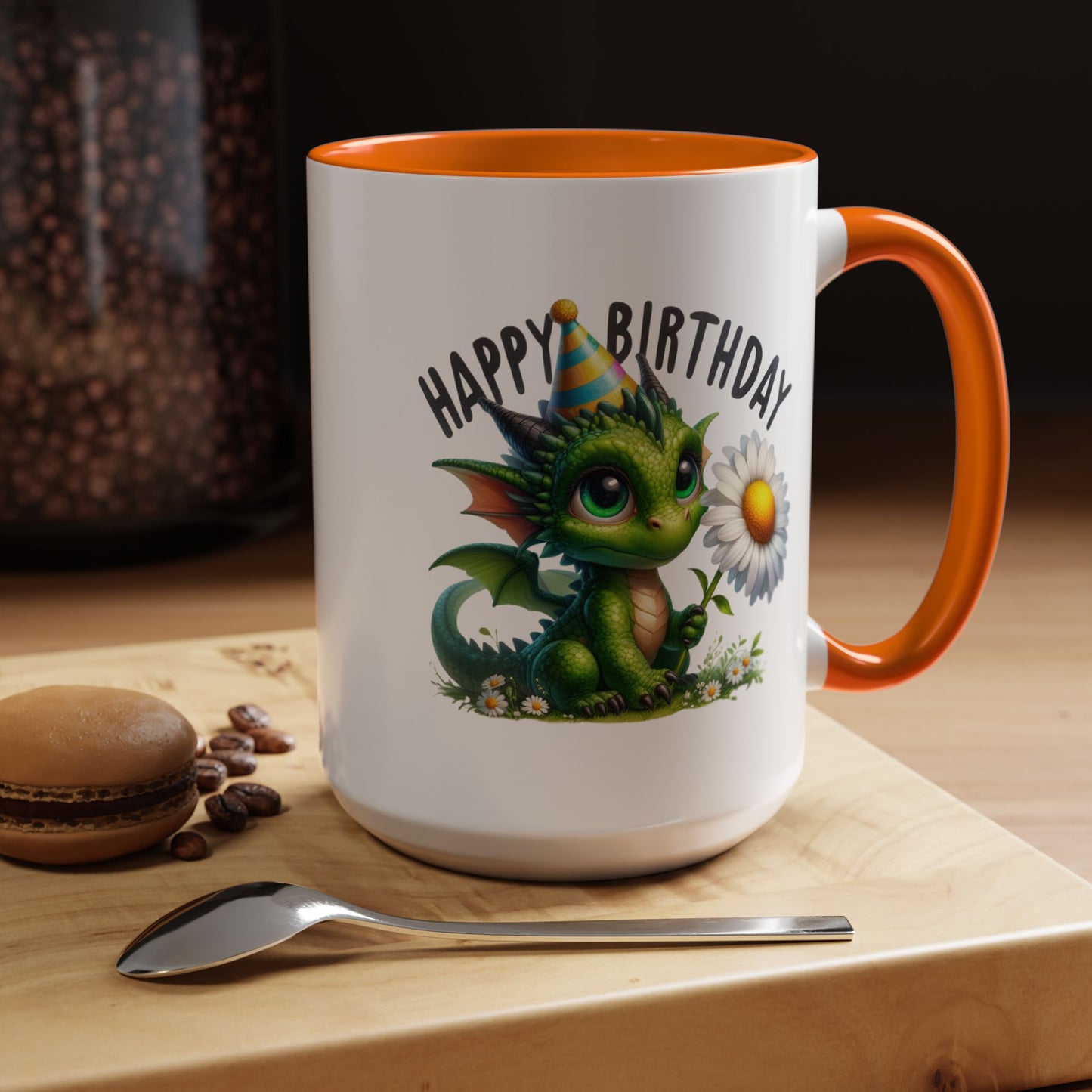 Birthday Mug - Dragon Clipart