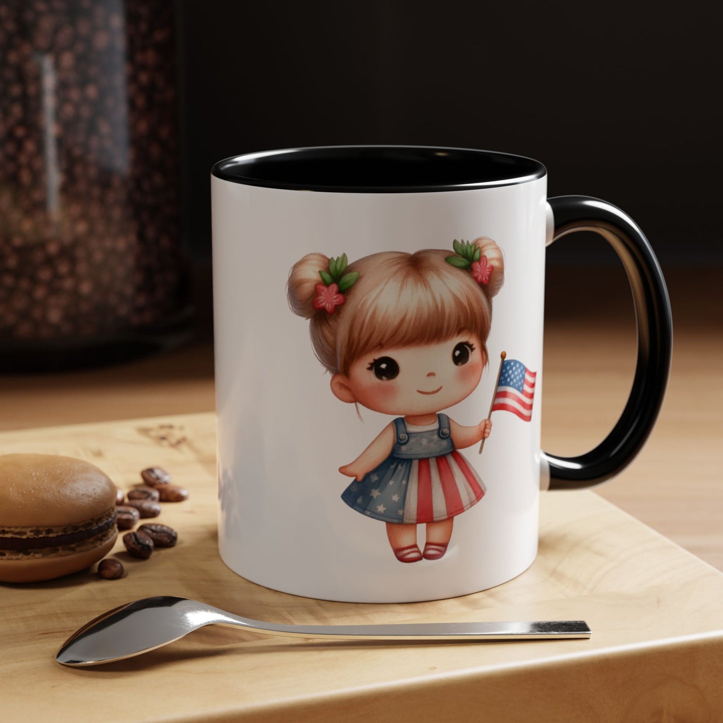 4th of July - American Girl Flag