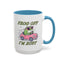 Humor Mug - Frog Off I'm Busy