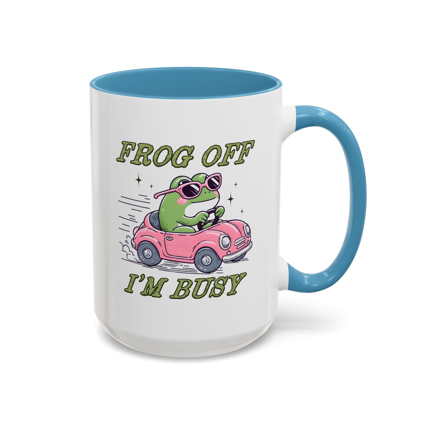 Humor Mug - Frog Off I'm Busy