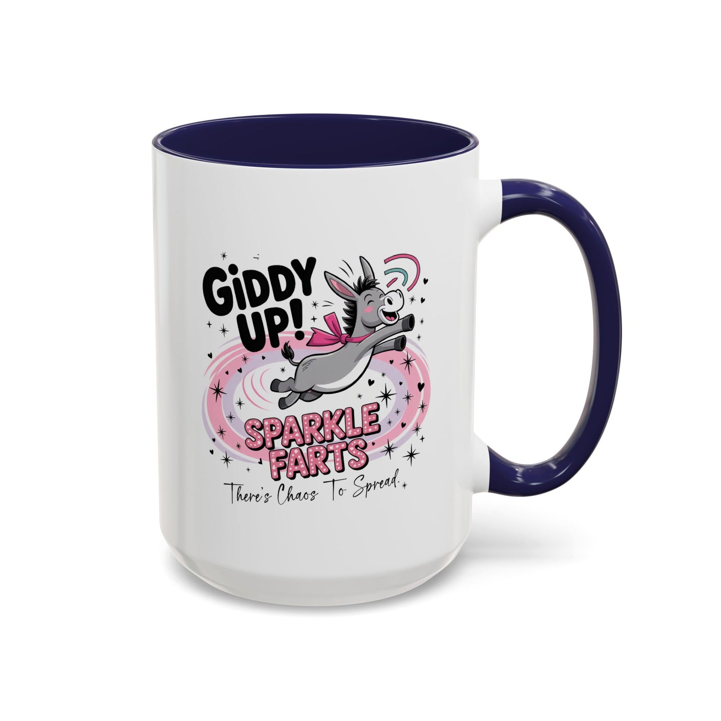 Humor Mug - Giddy Up Sparkle Farts