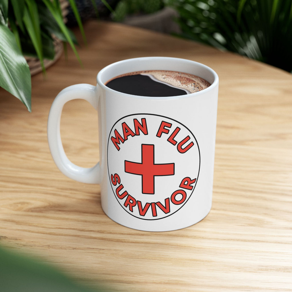 Humor Mug - Man Flu Survivor