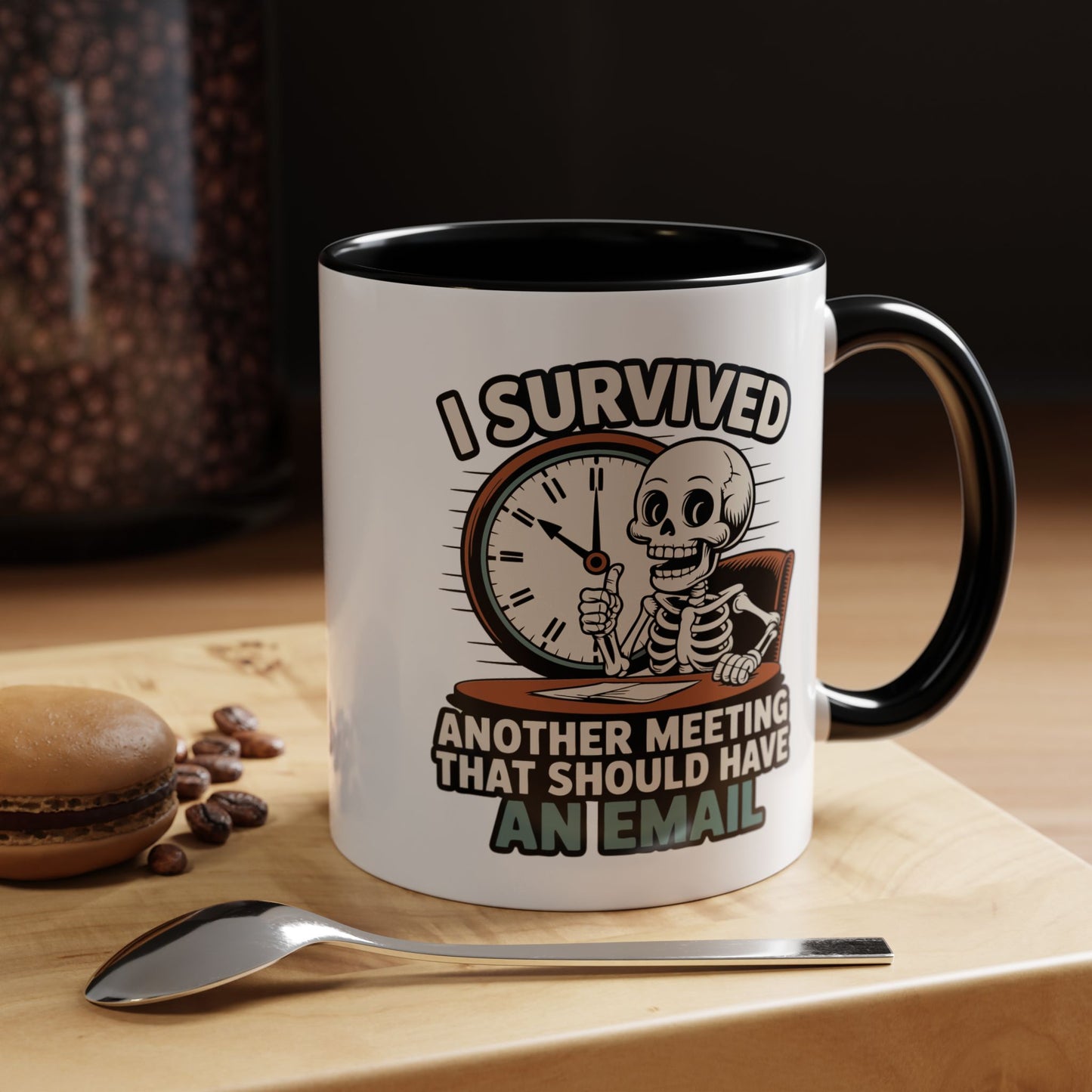 Office Mug - I Survived Another Meeting