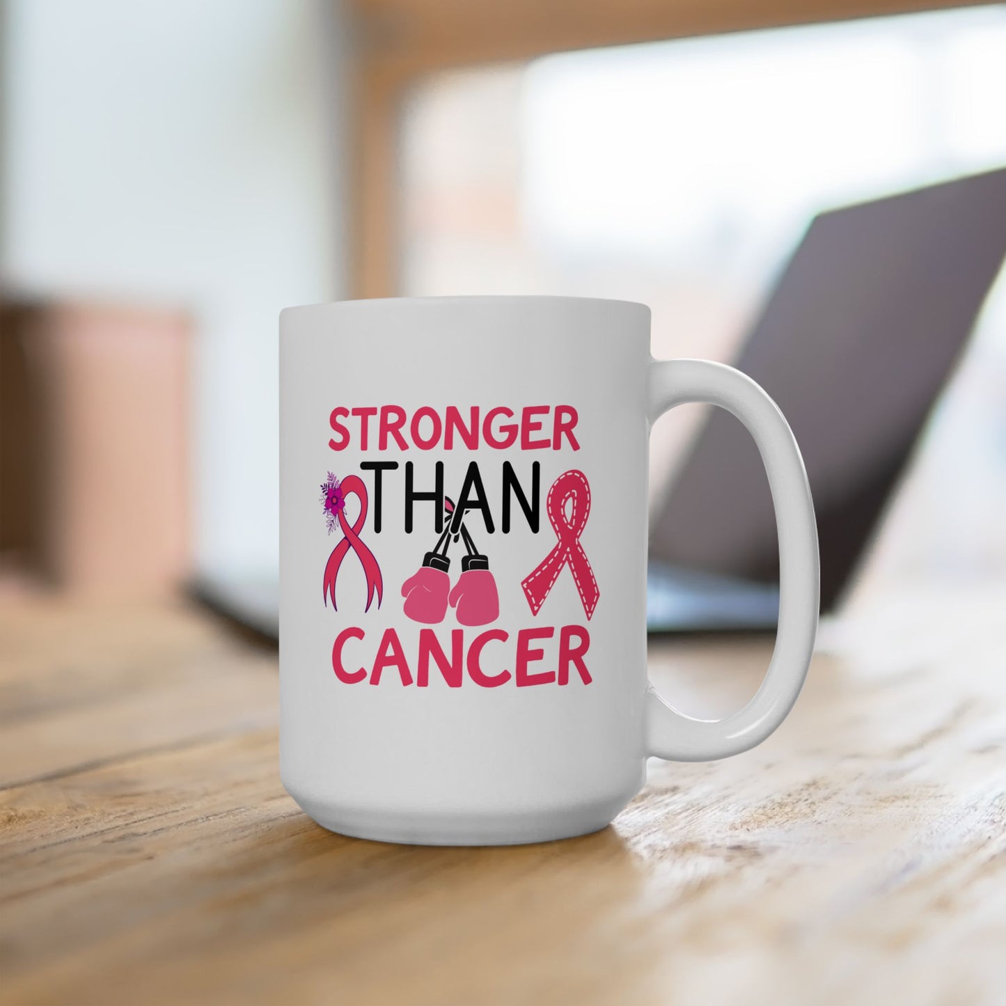 Support Mug - Stronger Than Cancer