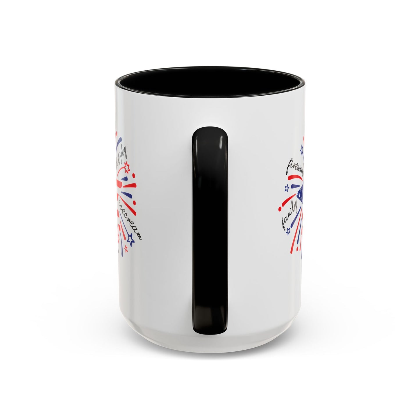 4th of July Mug - Star Flag Fireworks